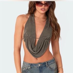 Edikted scoop neck top